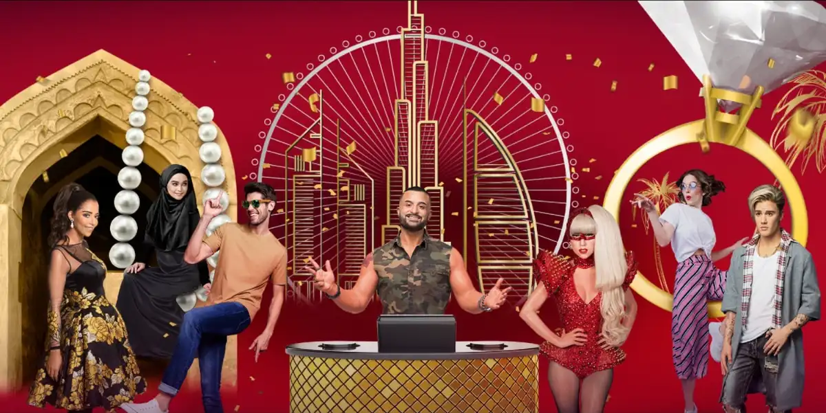 Le diverse sezioni del museo Madame Tussauds di Dubai