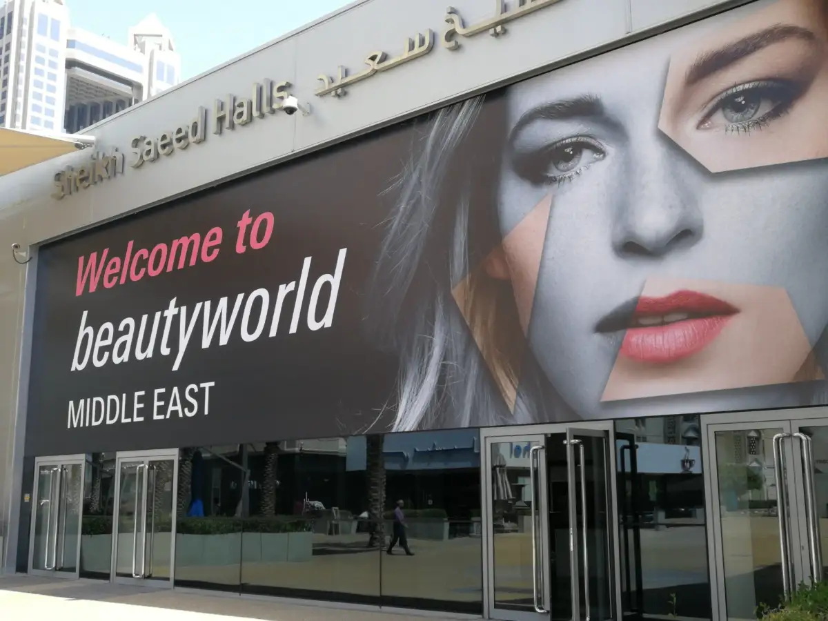 Preparazione dei contenuti per la fiera Beautyworld Middle East