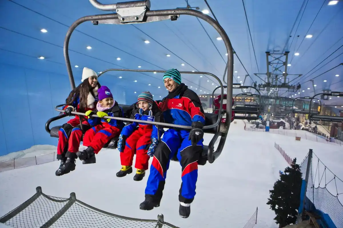 Heures d'ouverture du ski à Dubaï