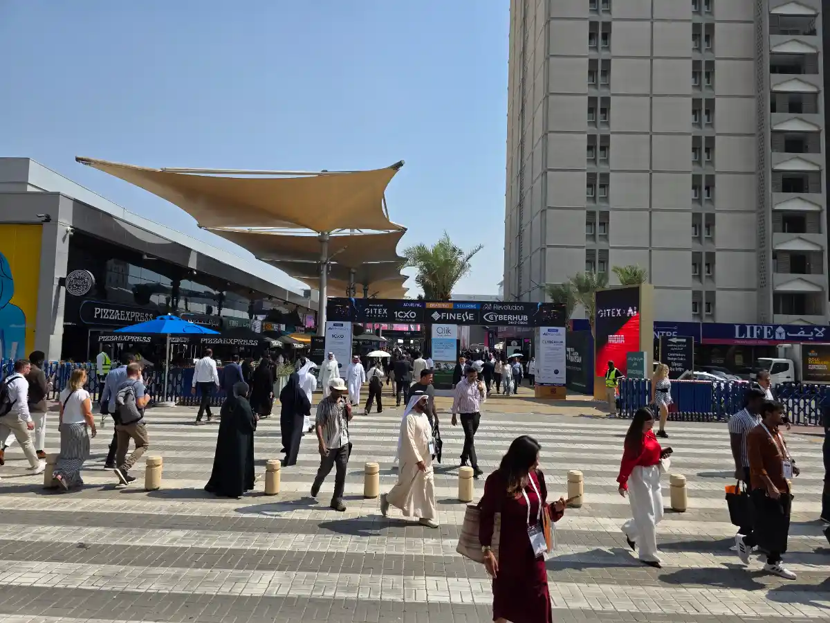 Panoramica dell'Esposizione GITEX