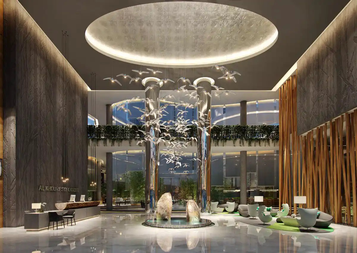 Paraan ng pag-access sa Al Khouri Sky Garden Hotel