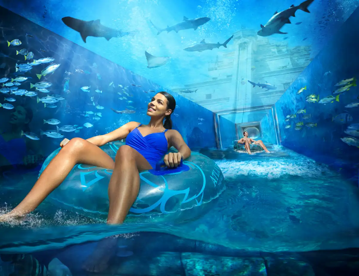 Attrazioni del parco acquatico Atlantis Dubai