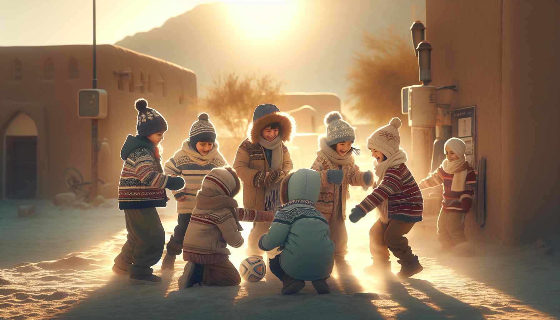 Inverno negli Emirati: registrata una temperatura senza precedenti di 9,8 gradi Celsius ad Al Ain